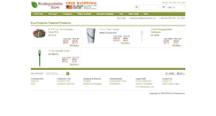 Desktop Screenshot of biodegradablestore.com
